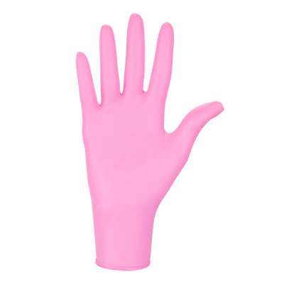 Nitrile gloves Nitrylex Classic - Pink (100 pcs)