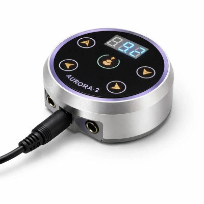 Tattoo Machine Power Supply with Adjustable Voltage - AURORA