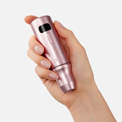 Wireless permanent makeup machine ME - Pink Matte