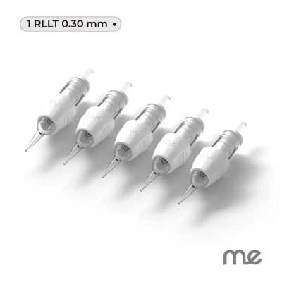 PMU Cartridge ME 0,30 1001 RLLT with rubber grip - 20 pcs
