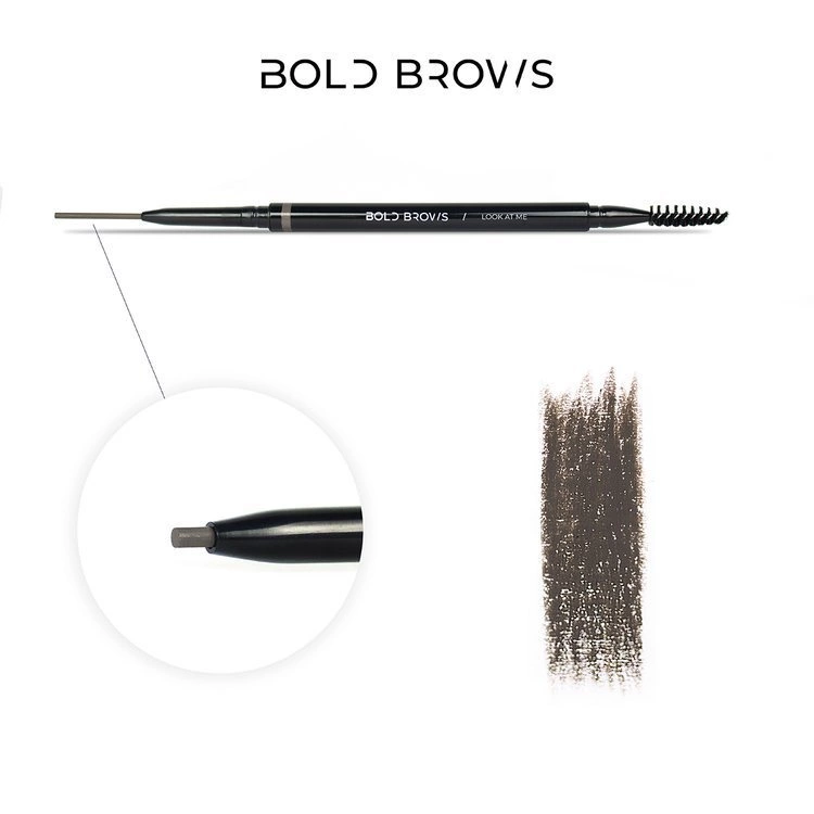 Eyebrow pencil with brush - Look at Me | BOLD BROWS