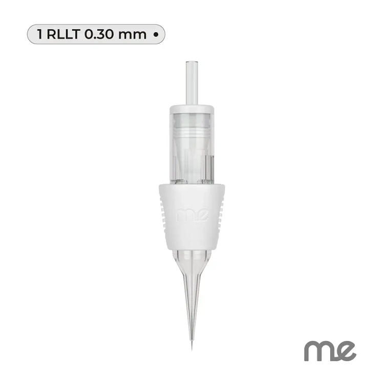 PMU Cartridge ME 0,30 1001 RLLT with rubber grip - 20 pcs