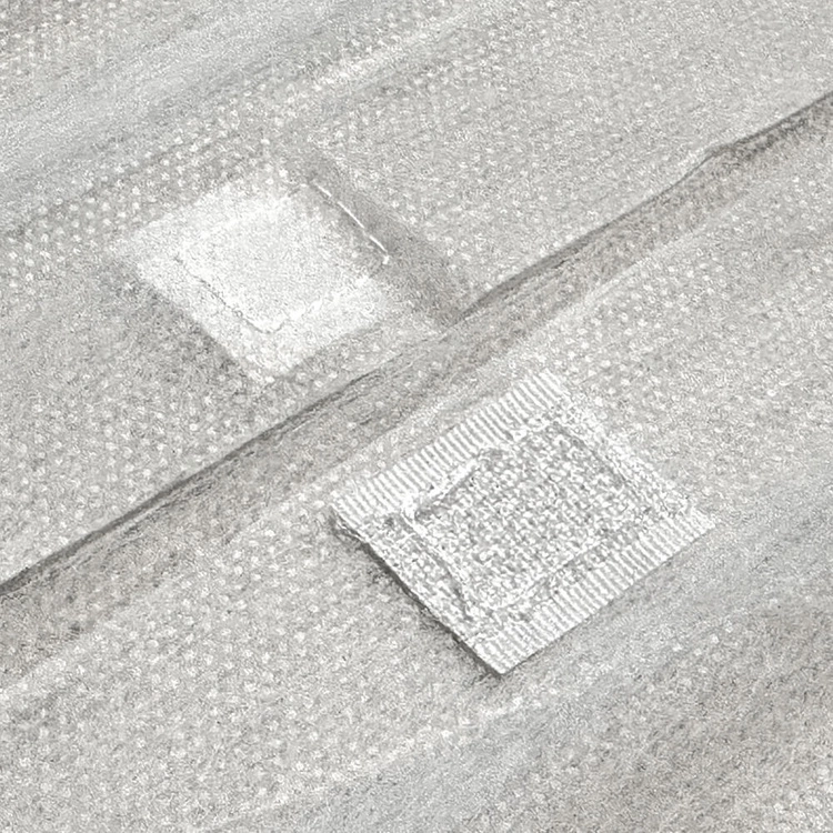 Fartuchy laboratoryjne z włókniny zapinane na rzepy - 10 szt. białe