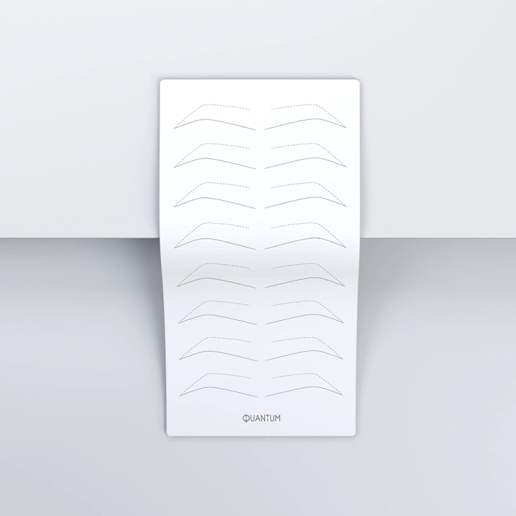 Übungshaut für pigmentierung weiß länglich - Offene brauen