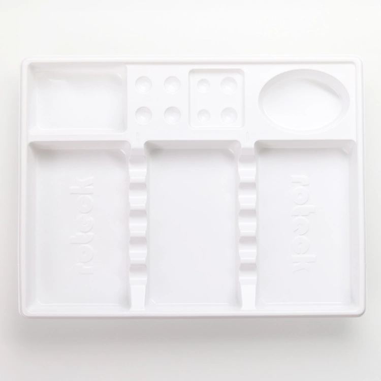 Jednorazowe tacki zabiegowe - białe (100 szt.)