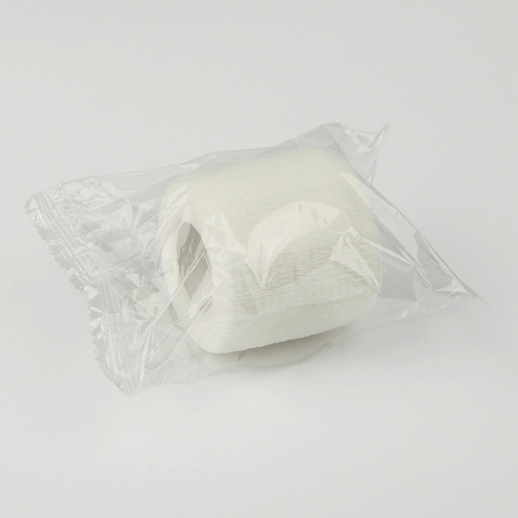 Elastyczny bandaż samoprzylepny 5 cm - biały
