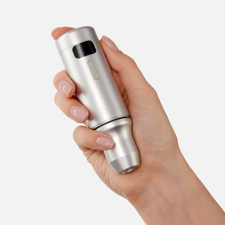 Kabelloses Permanent Make-up Gerät ME - Silber matt