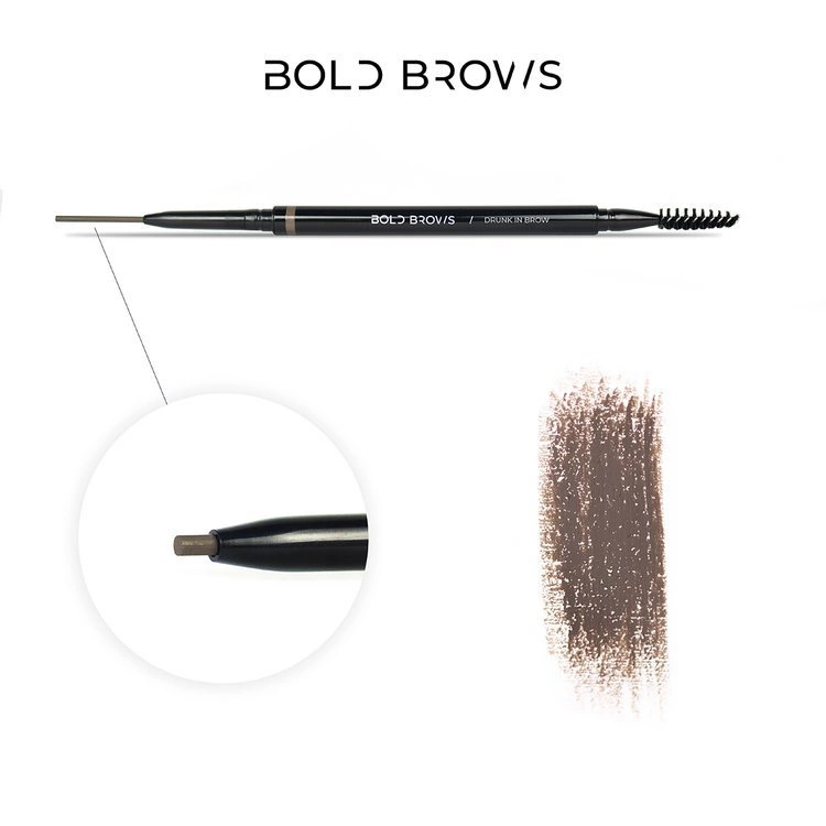 Eyebrow pencil with brush - Drunk in Brow | BOLD BROWS